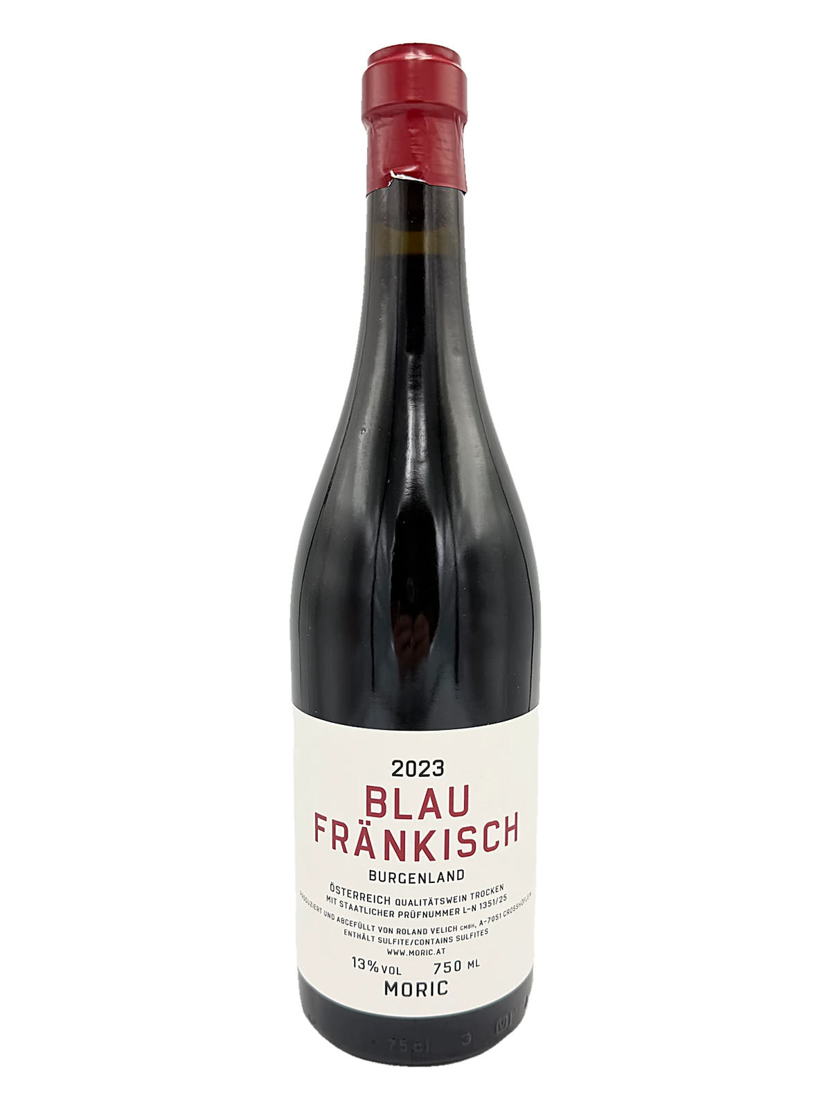 Moric, Blaufrankisch Burgenland, 2023 bottle