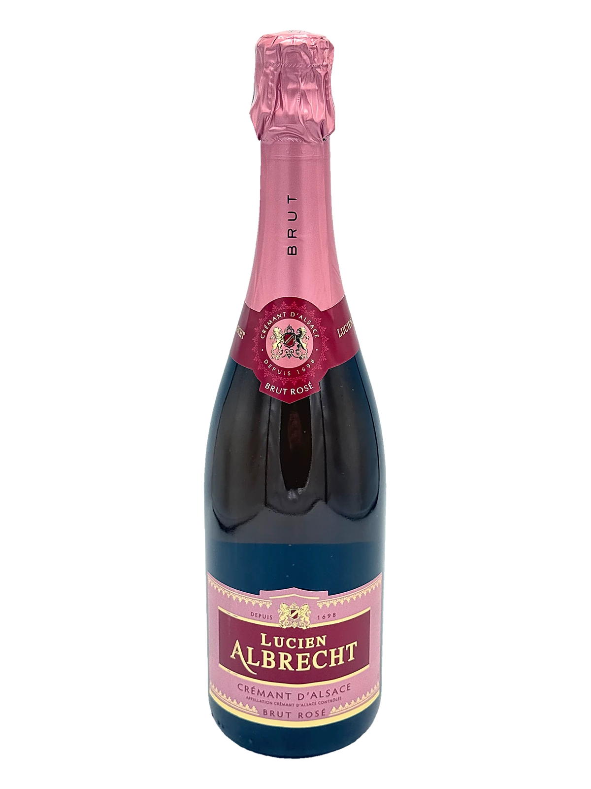Lucien Albrecht, Crémant d'Alsace Brut Rosé, NV bottle