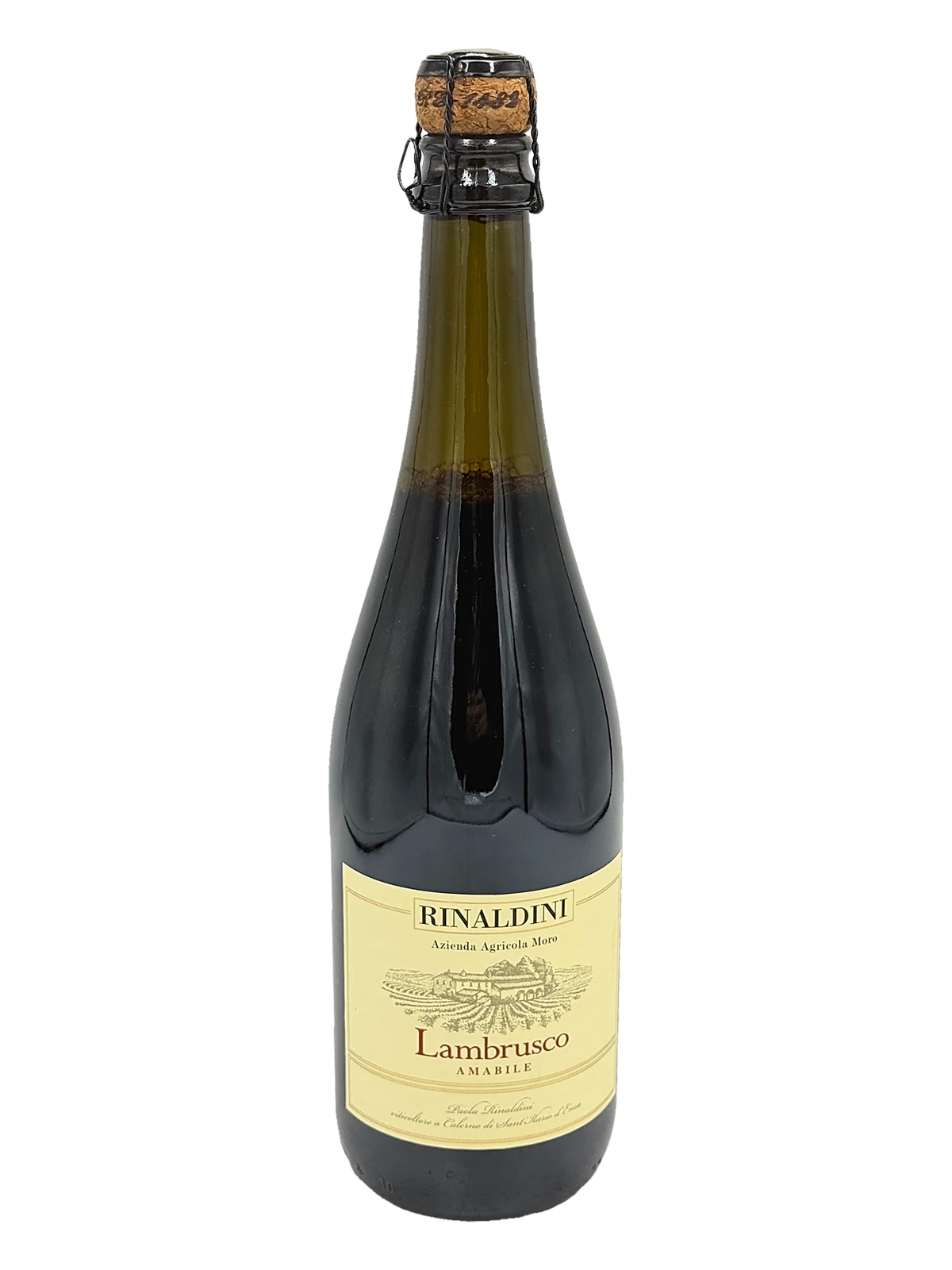 Rinaldini, Lambrusco Amabile, NV bottle