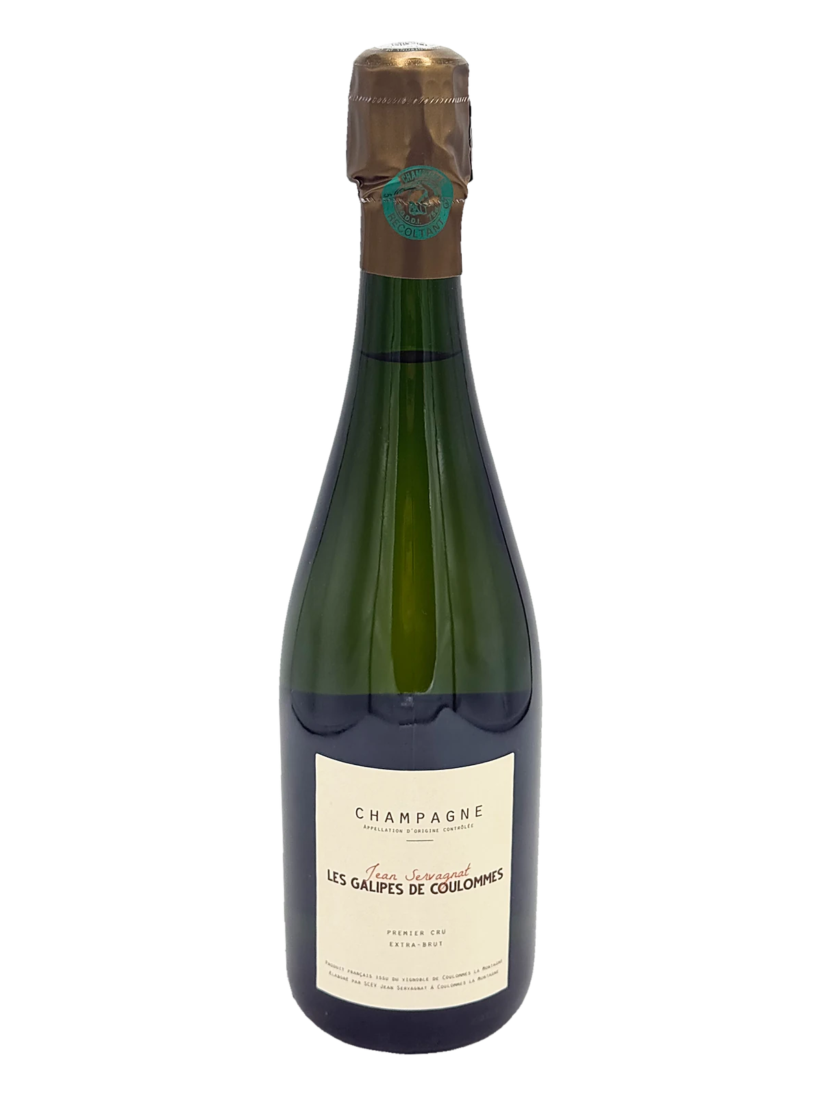 Jean Servagnat, Les Galipes de Coulommes, NV bottle