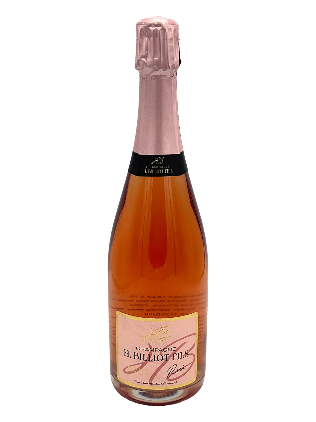 H. Billiot Fils, Brut Rosé Grand Cru, NV bottle