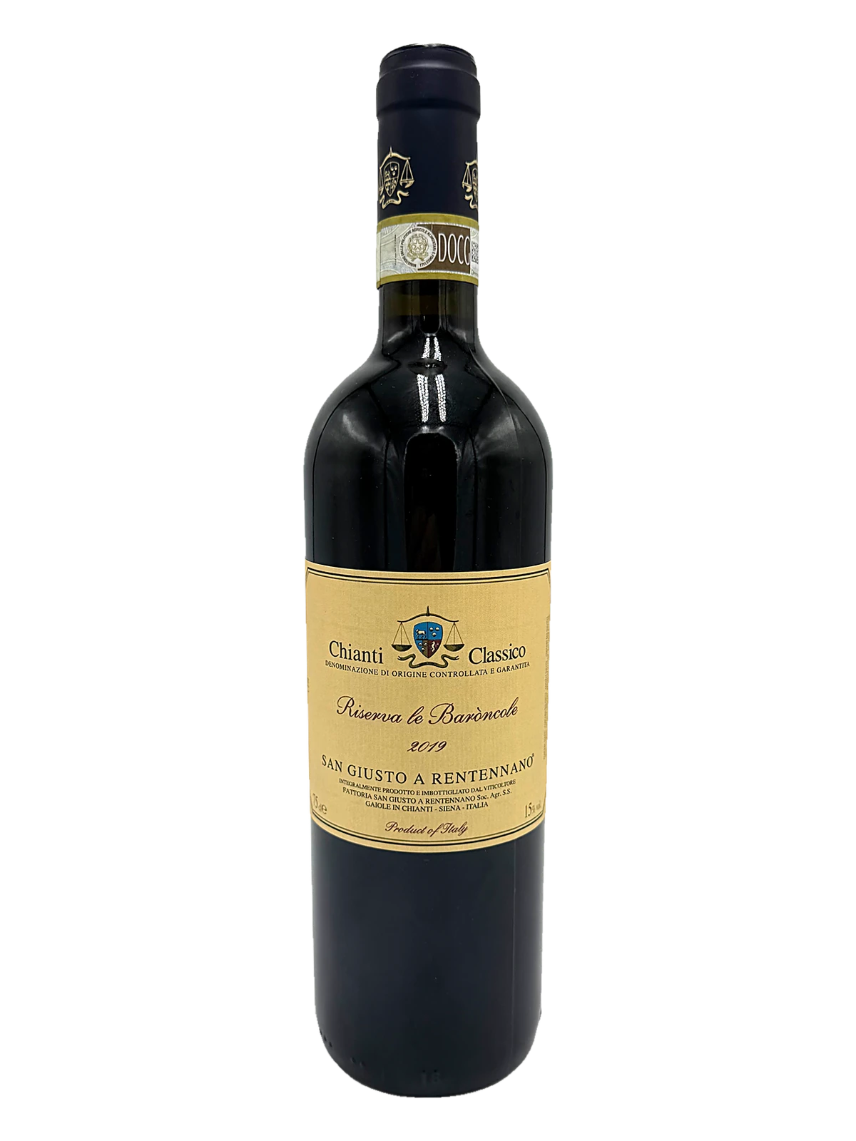 San Giusto a Rentennano, Riserva le Baroncole, 2019 bottle