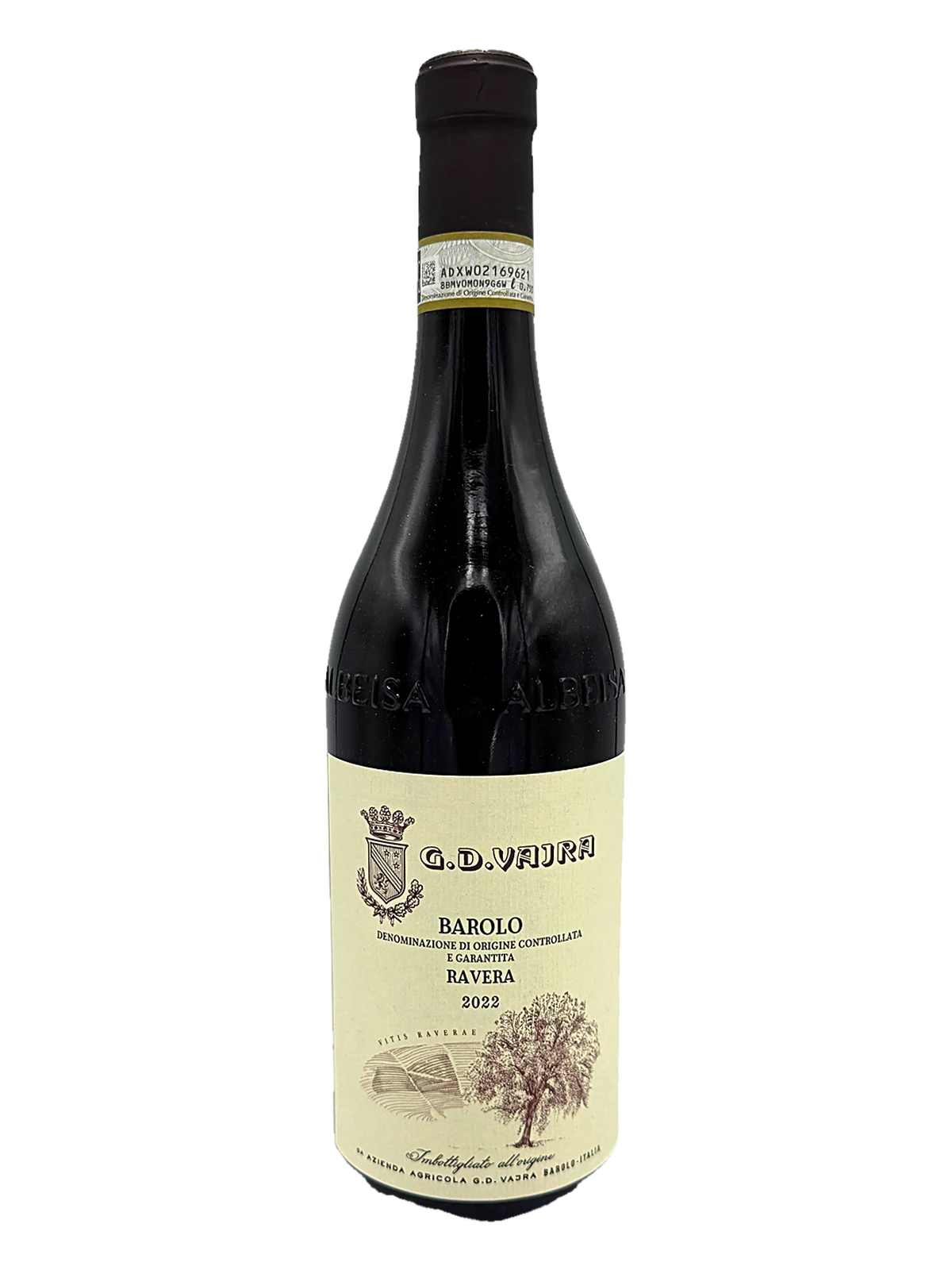 G.D. Vajra, Barolo Ravera, 2022 bottle