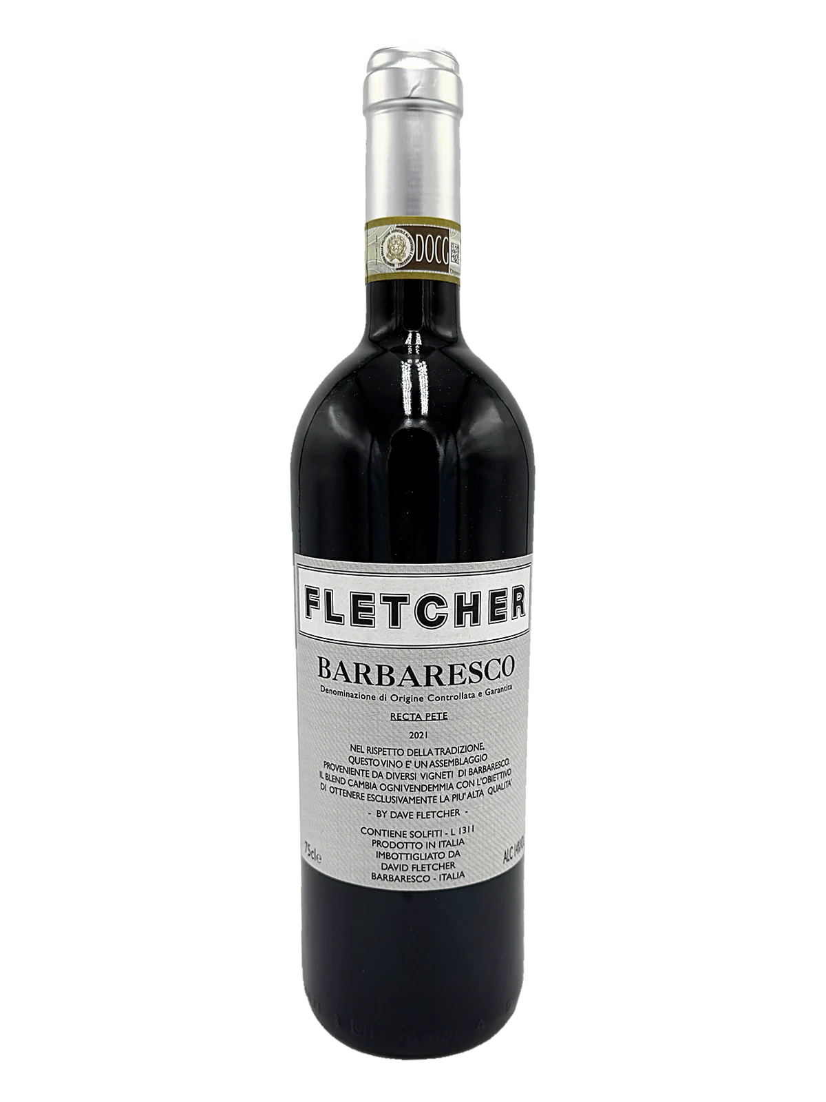 Fletcher, Barbaresco Recta Pete, 2021 bottle