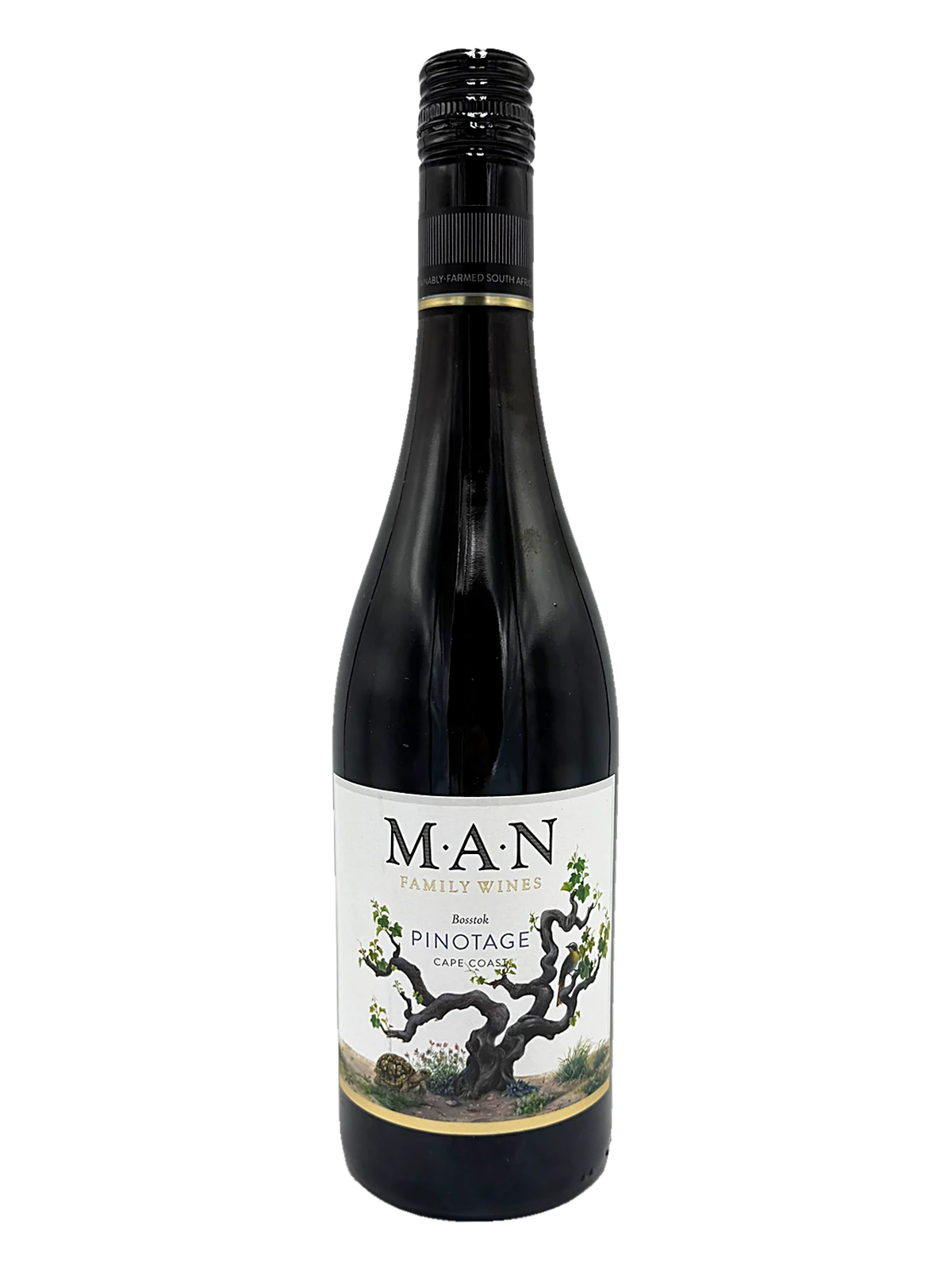 MAN Family Wines, Bosstok Pinotage, 2024 bottle