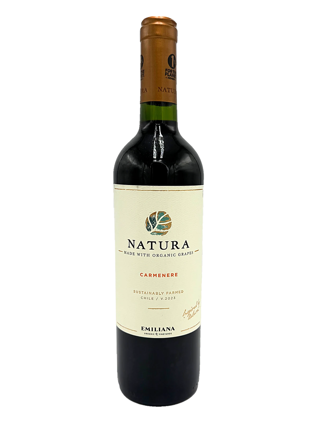 Natura, Carmenere, 2023 bottle