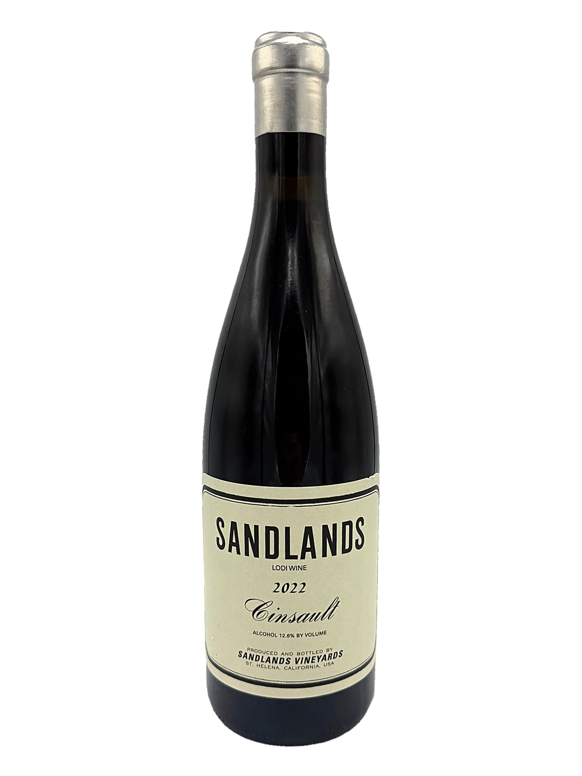 Sandlands, Cinsault Lodi, 2022 bottle