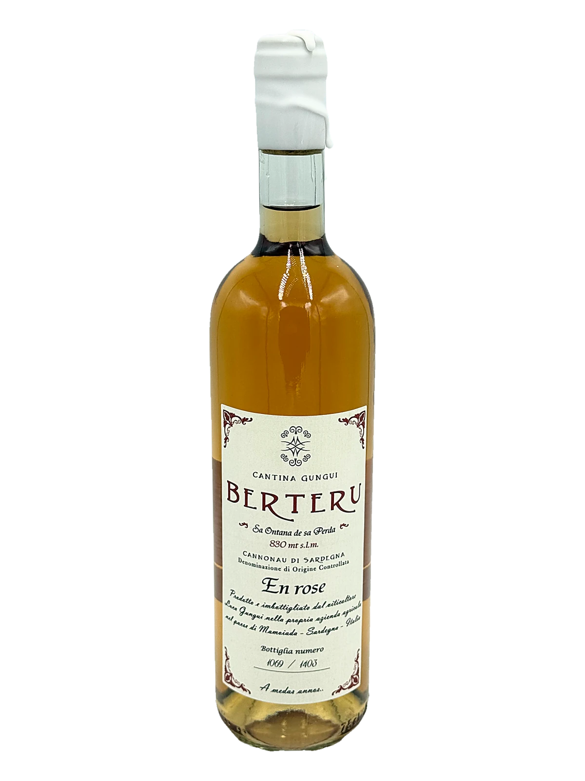 Cantina Gungui, Berteru en Rose, 2024 bottle