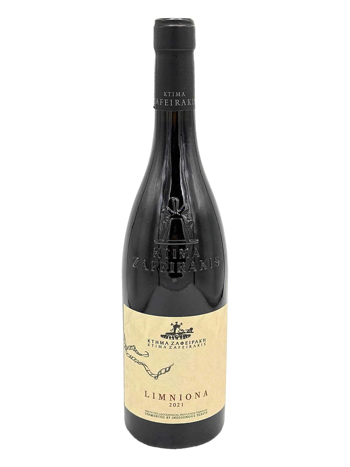 Domaine Zafeirakis, Limniona bottle
