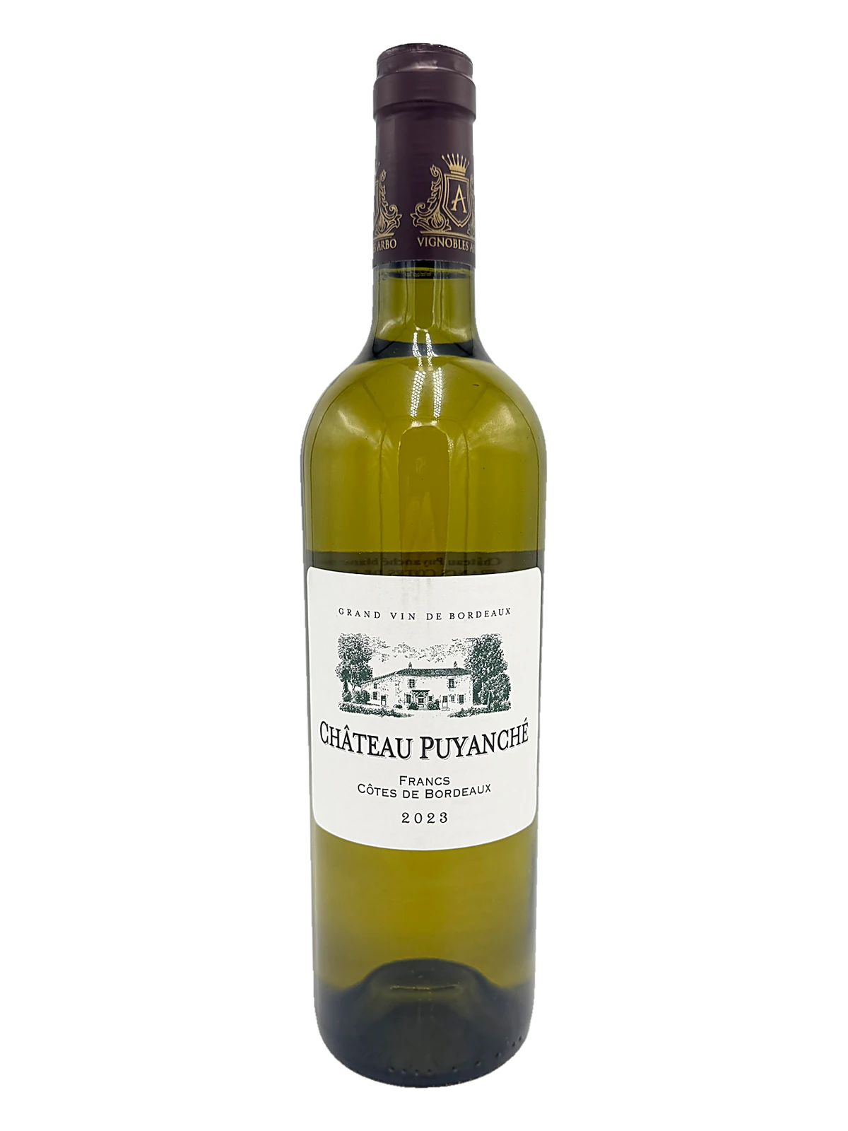 Château Puyanché, Blanc sec bottle