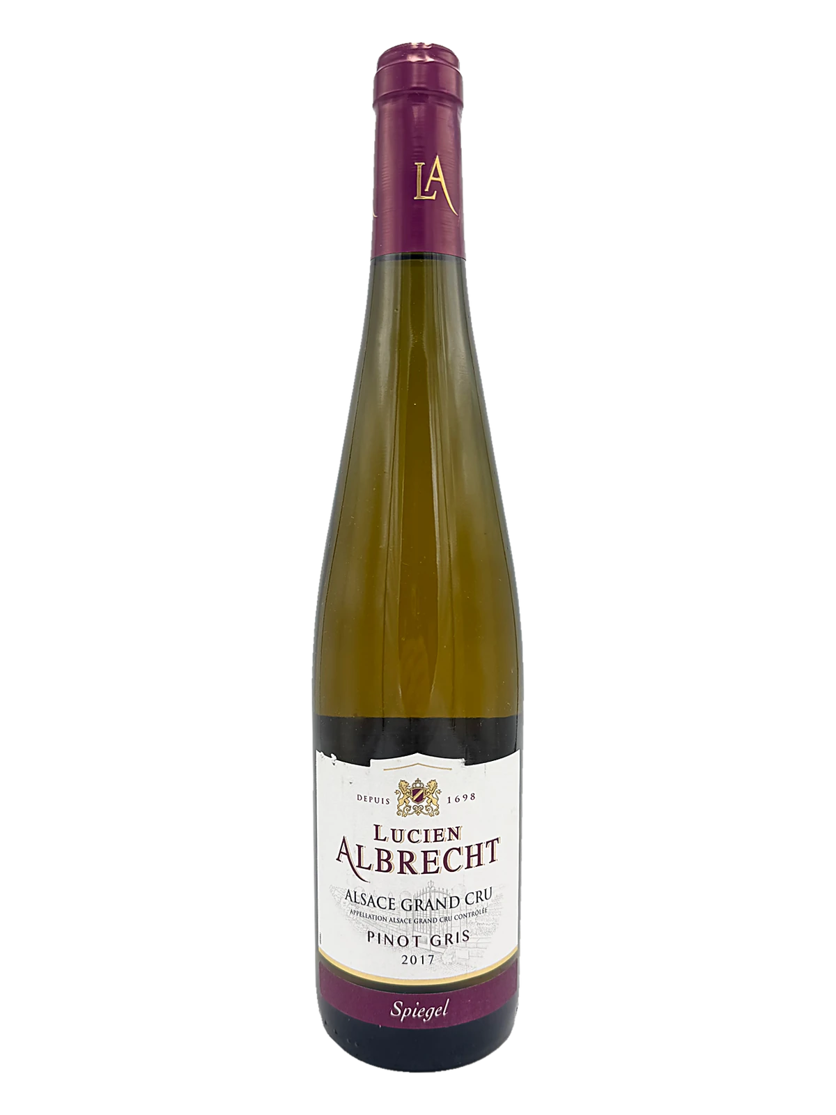 Lucien Albrecht, Pinot Gris Grand Cru Spiegel bottle