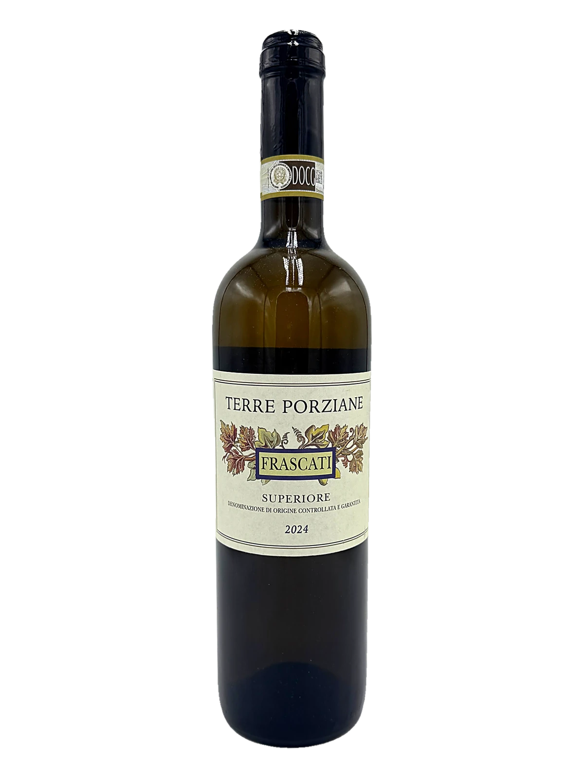 Terre Porziane, Frascati Superiore bottle