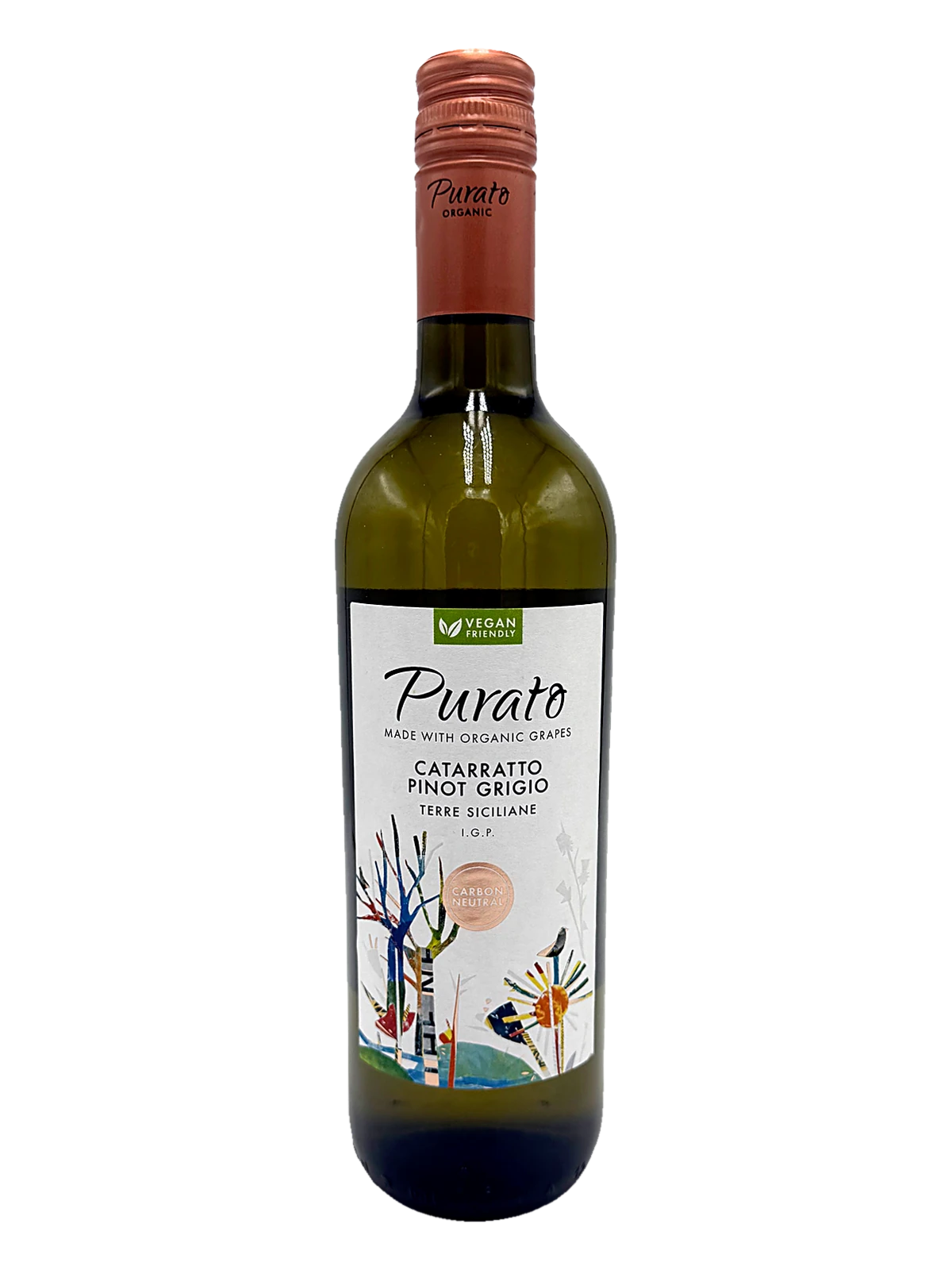 Purato, Catarratto Pinot Grigio bottle