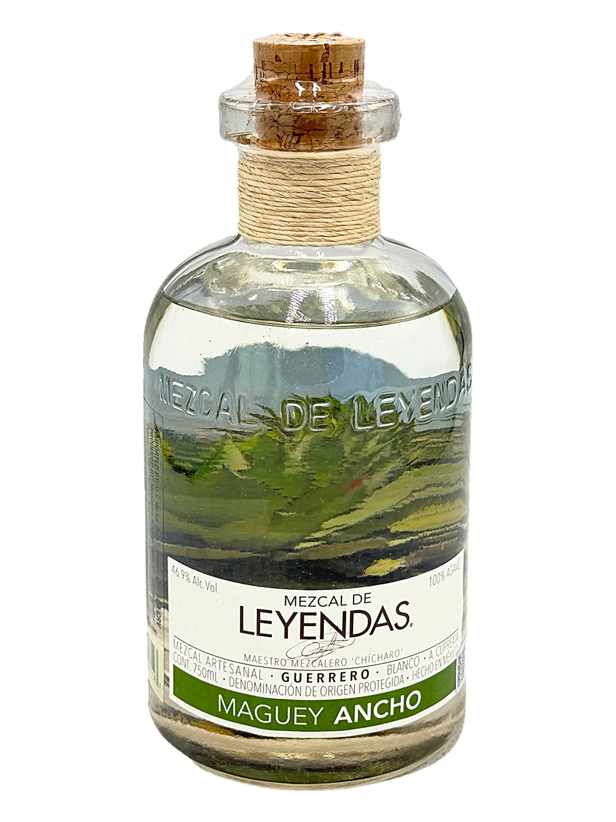 Mezcal De Leyendas Maguey Ancho 750