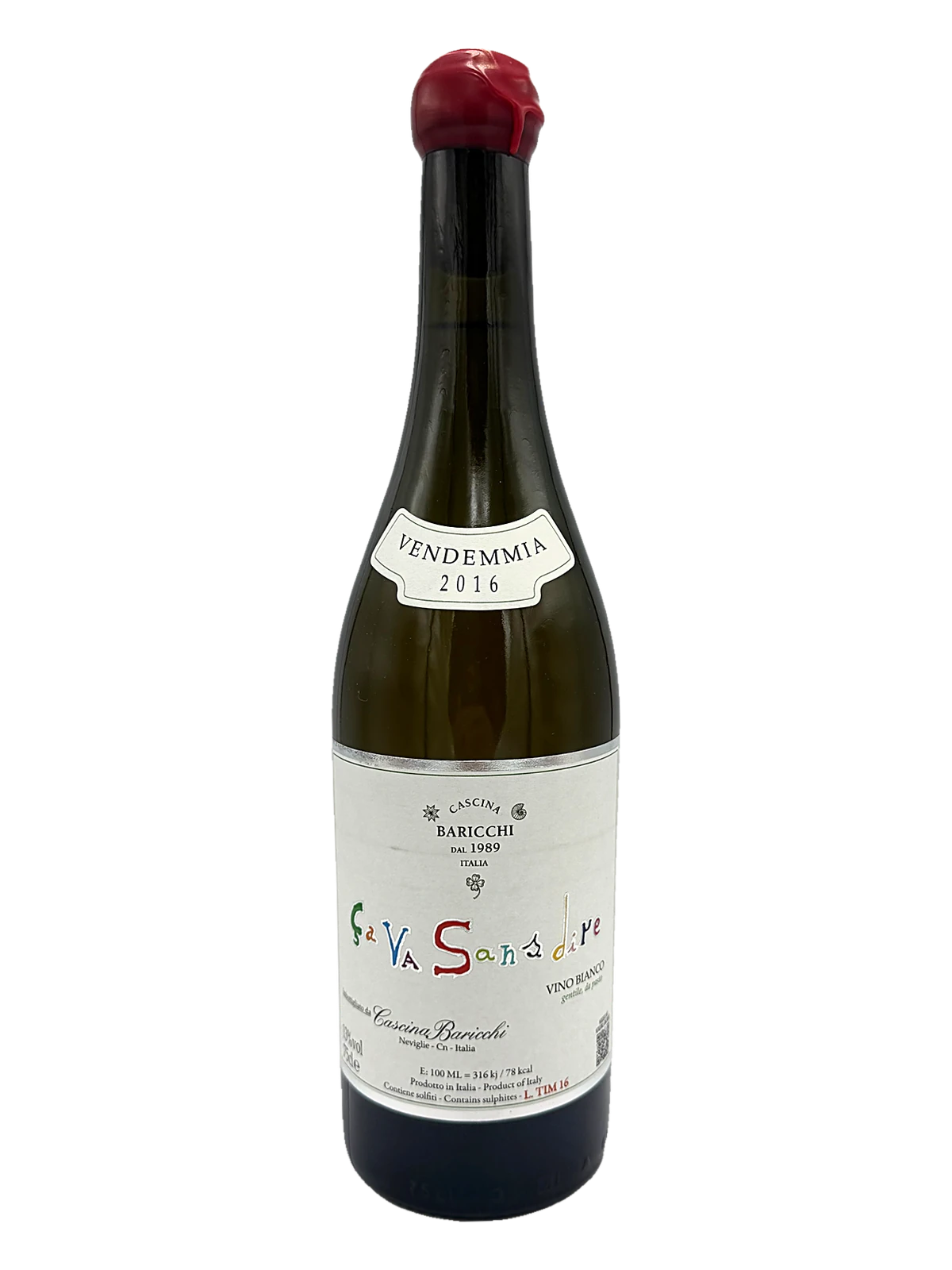 Timorasso Cascina Baricchi 'Ca Va Sans Dire' 16