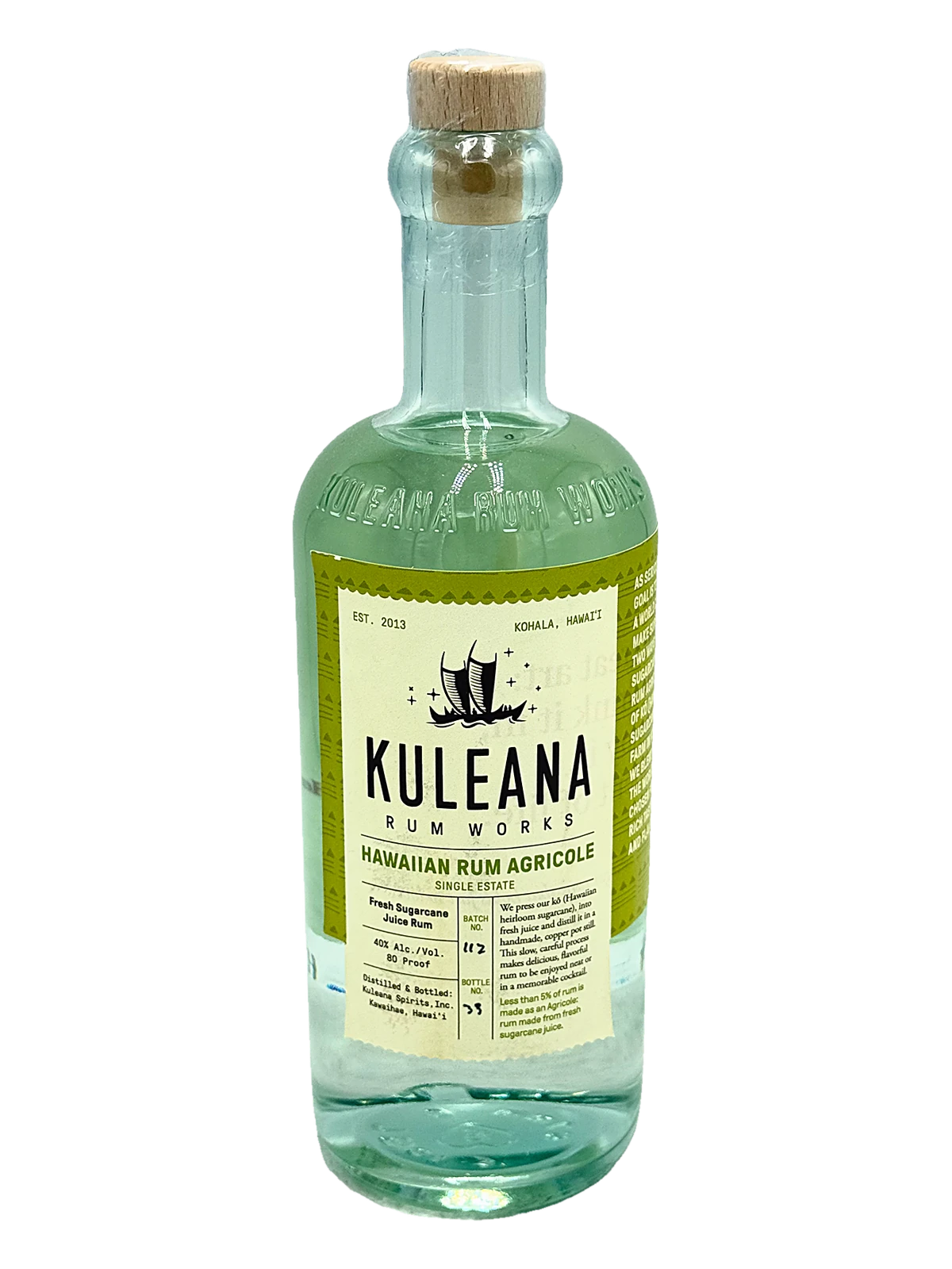 Rum Kuleana Agricole 750