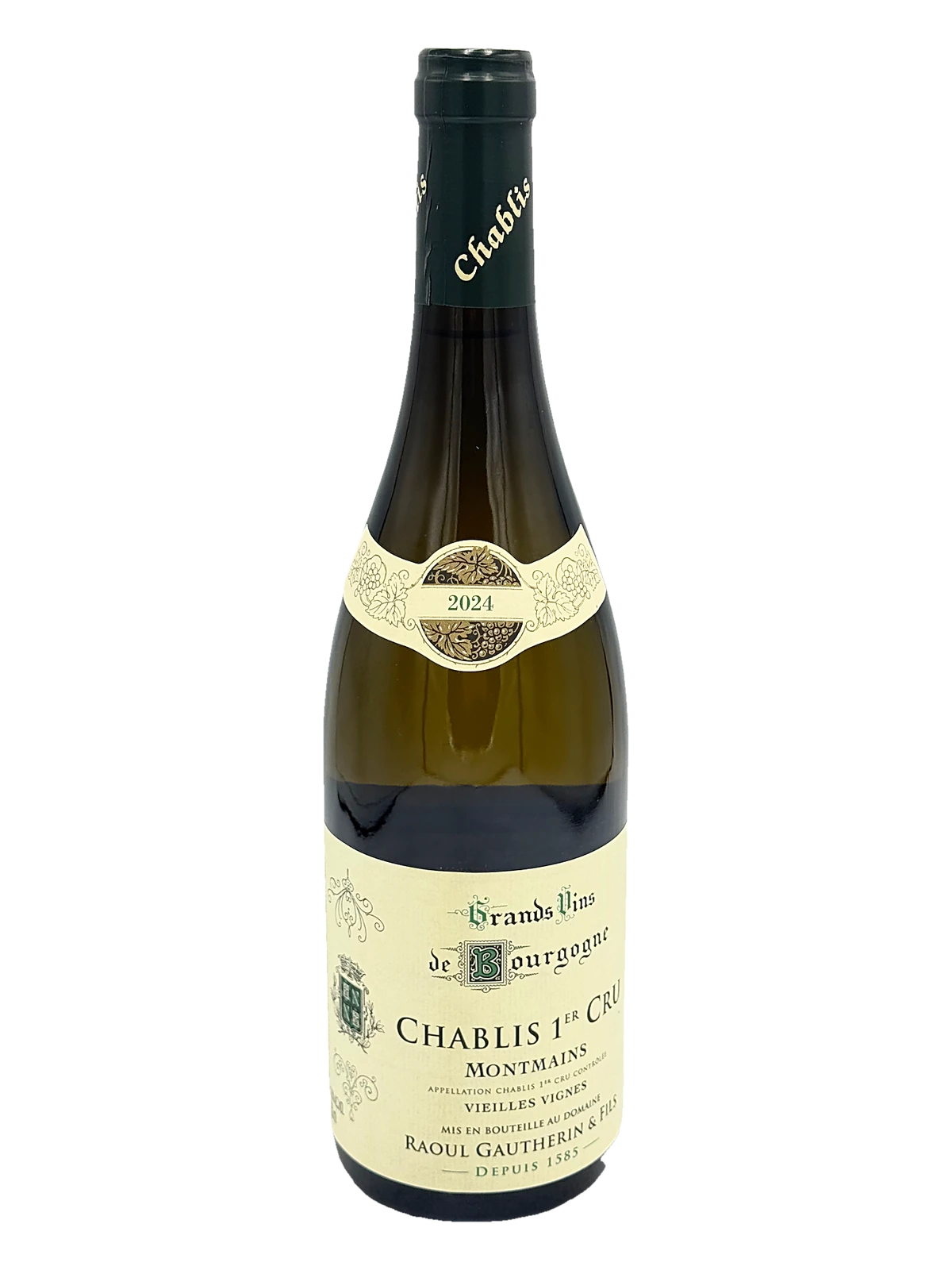 Raoul Gautherin & Fils, Chablis 1er Cru Montmains Vieilles Vignes