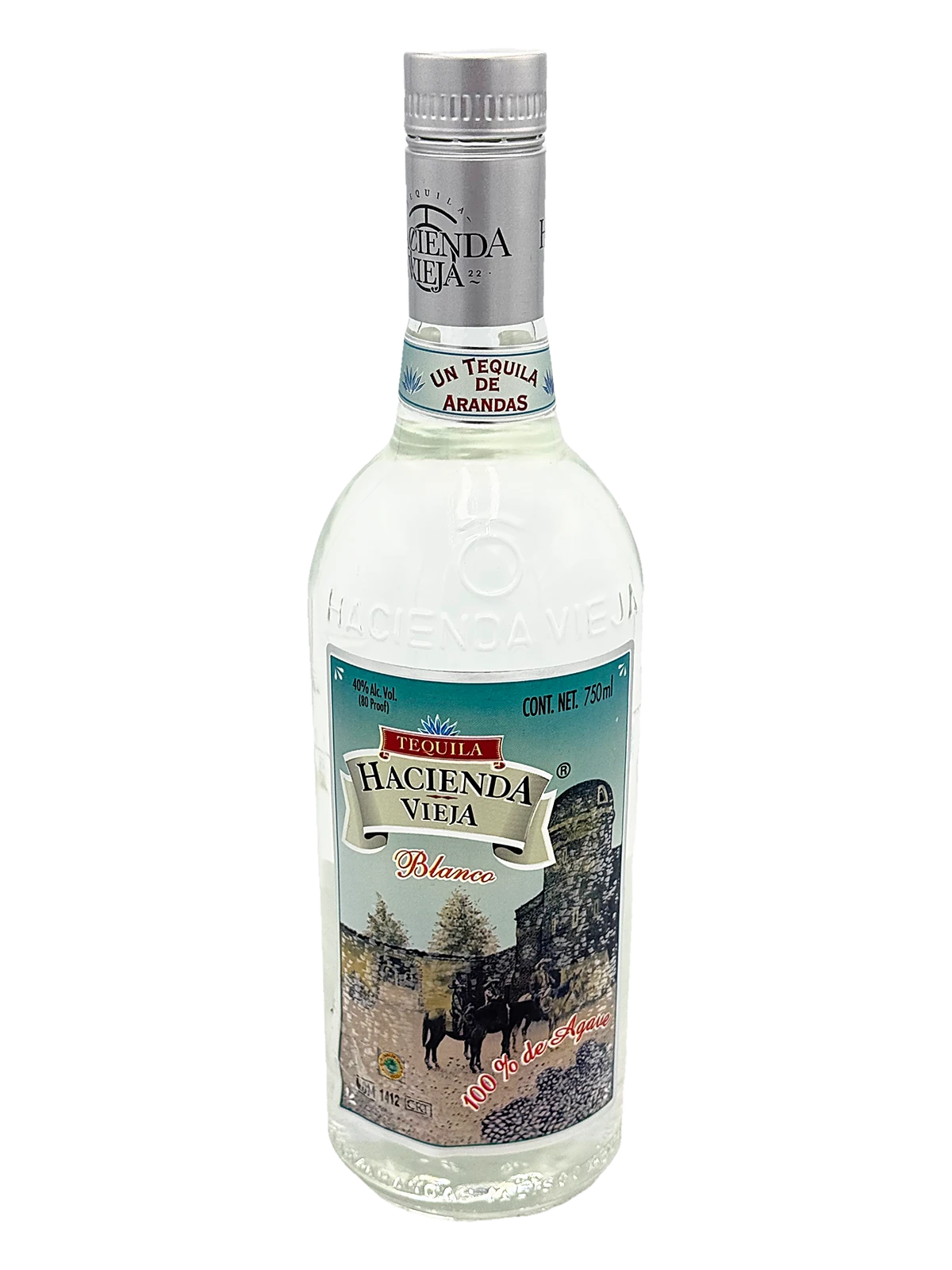 Tequila Hacienda Vieja Blanco 750