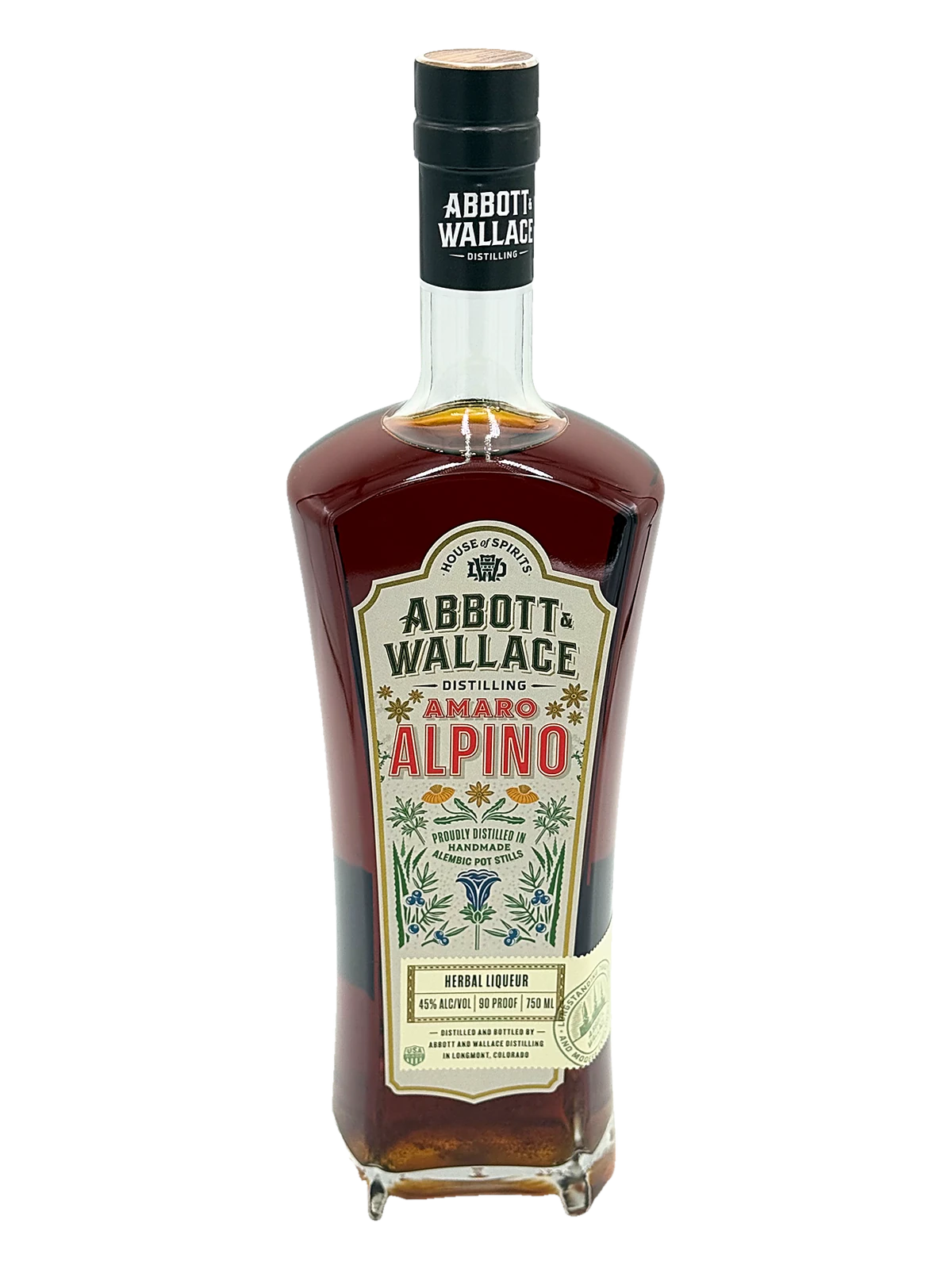 Abbott & Wallace Distilling, Amaro Alpino Herbal Liqueur