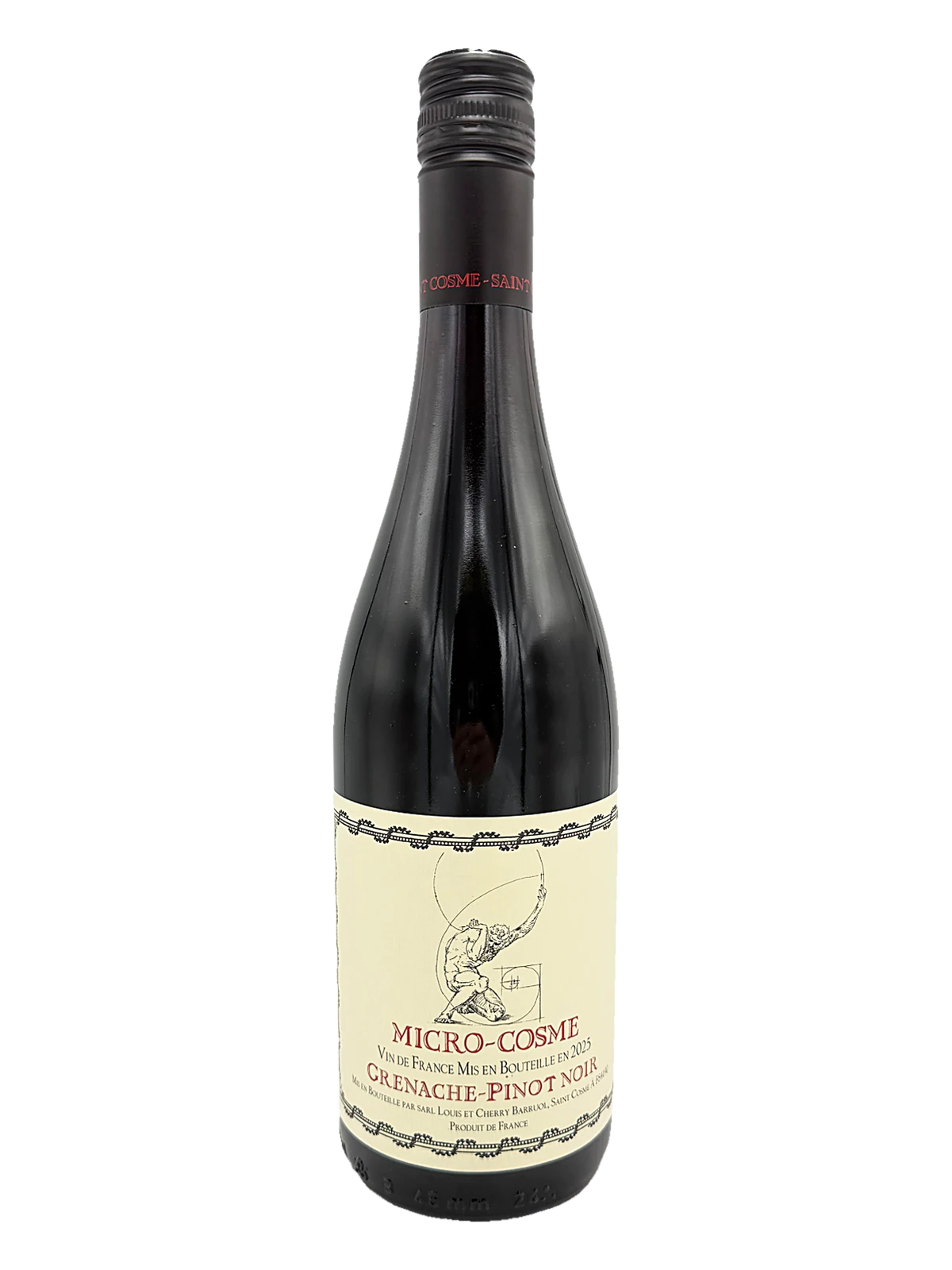St Cosme Micro Cosme 25 Rhone bottle