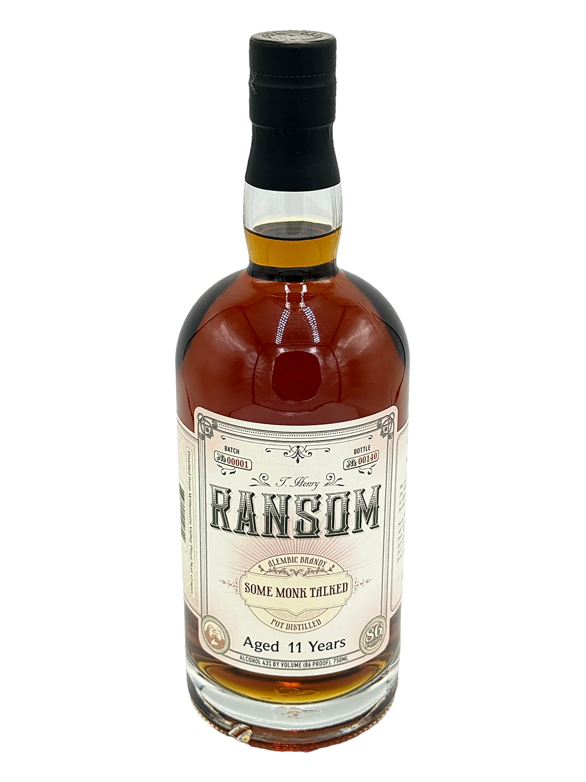T. Henry Ransom, Some Monk Talked Alembic Brandy Pot Distilled