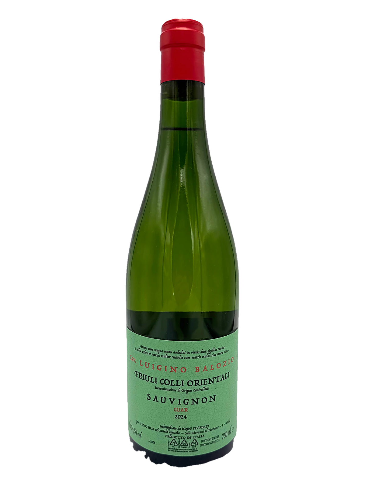 Cav. Luigino Balozio, Sauvignon Cuar