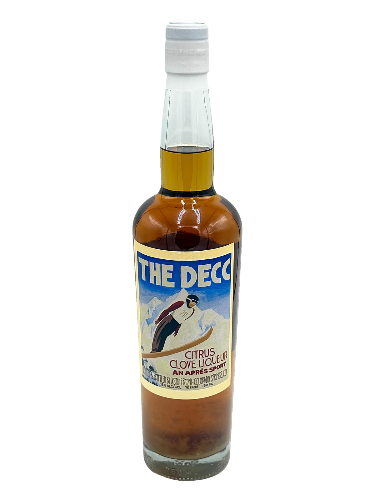 Distillery 291, The Decc Citrus Clove Liqueur, An Aprés Sport