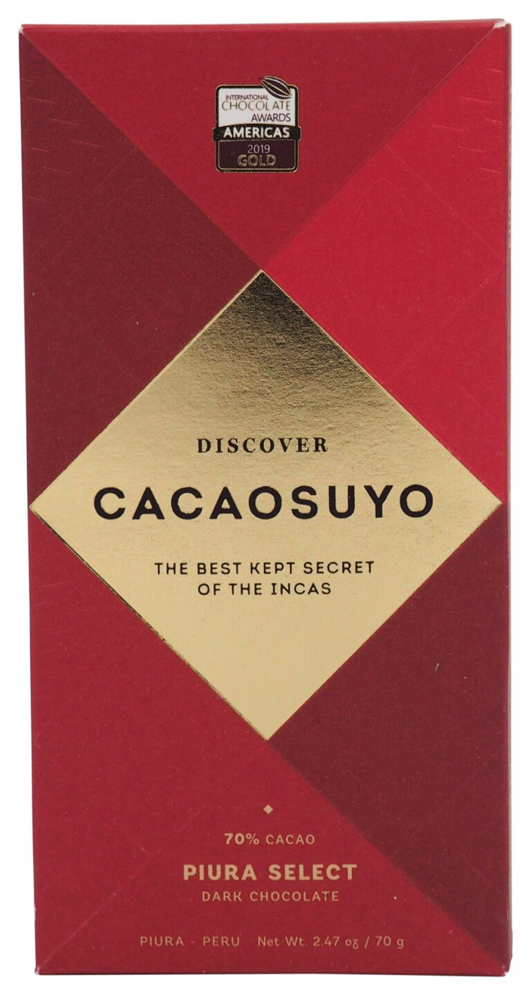 Discover Cacaosuyo ‘Piura Select’ 70% Dark Chocolate (70 grams)