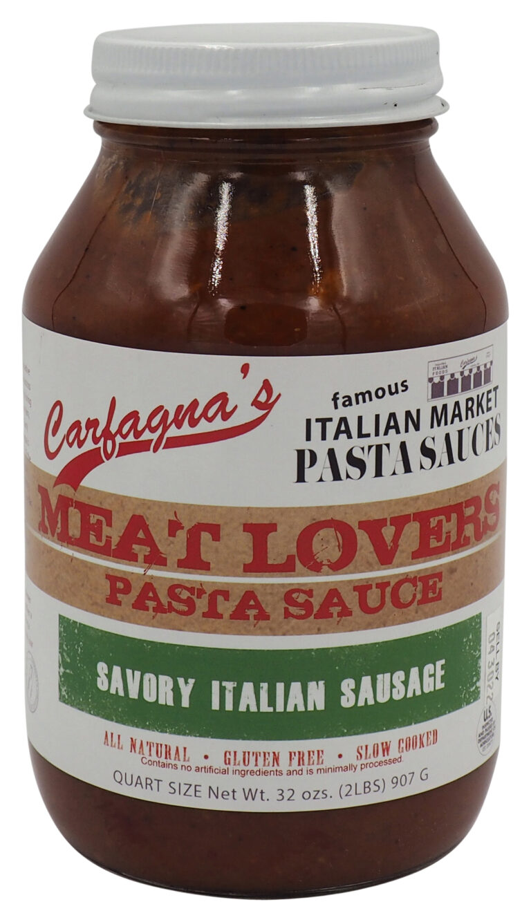 Crafagna’s Meat Lovers Pasta Sauce 2lbs