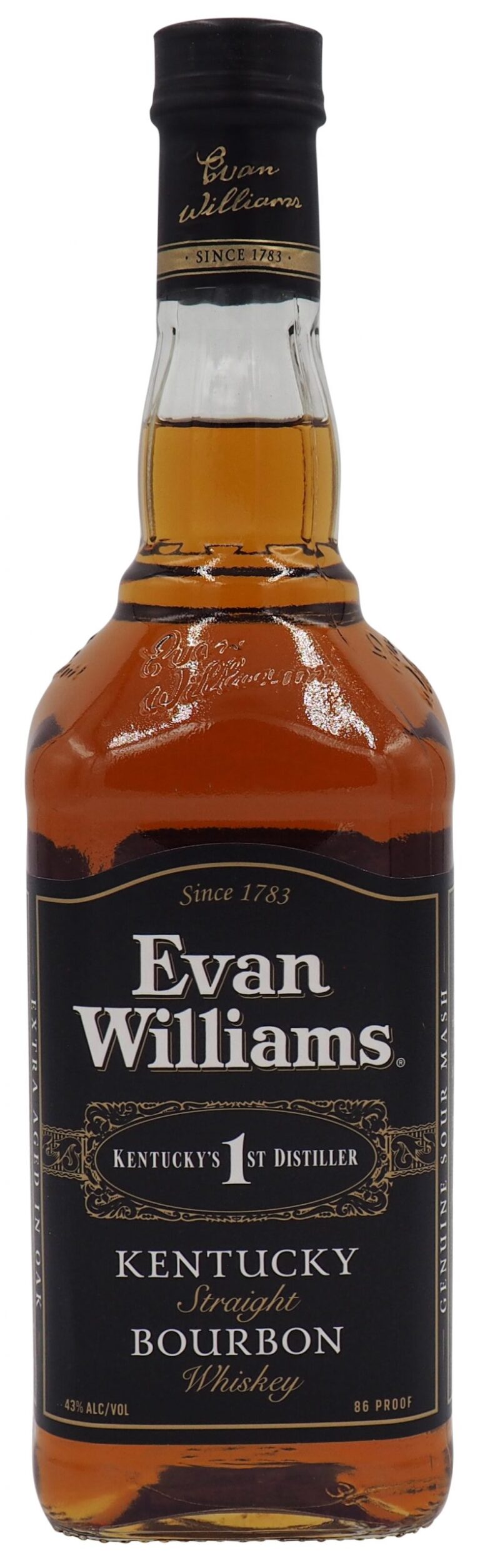 Evan Williams Black Label Bourbon