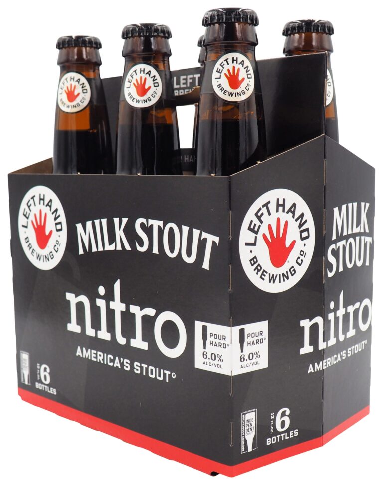 Left Hand Nitro Milk Stout 6 Pack (Bottles)