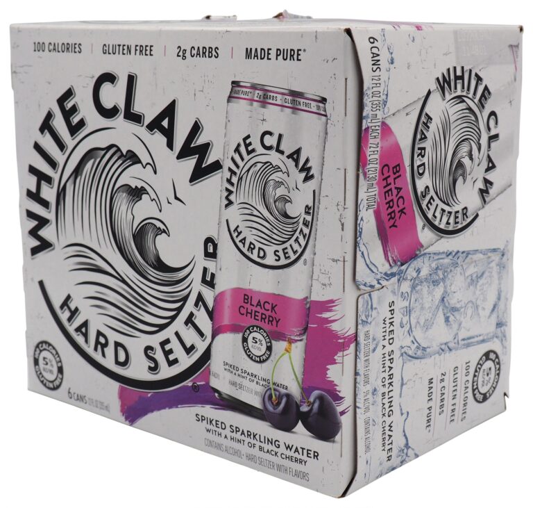 White Claw Black Cherry Hard Seltzer 6 Pack