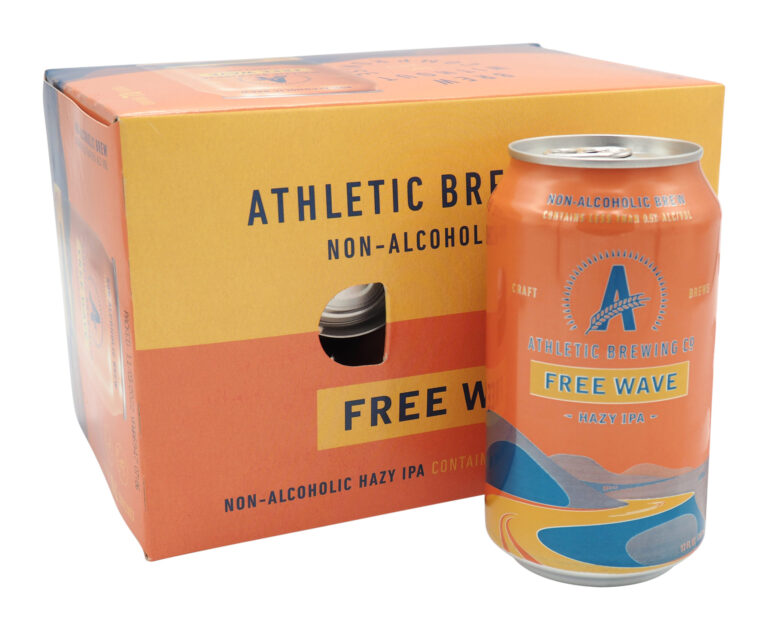 Athletic “Free Wave” Hazy IPA Non-Alcoholic 6-Pack