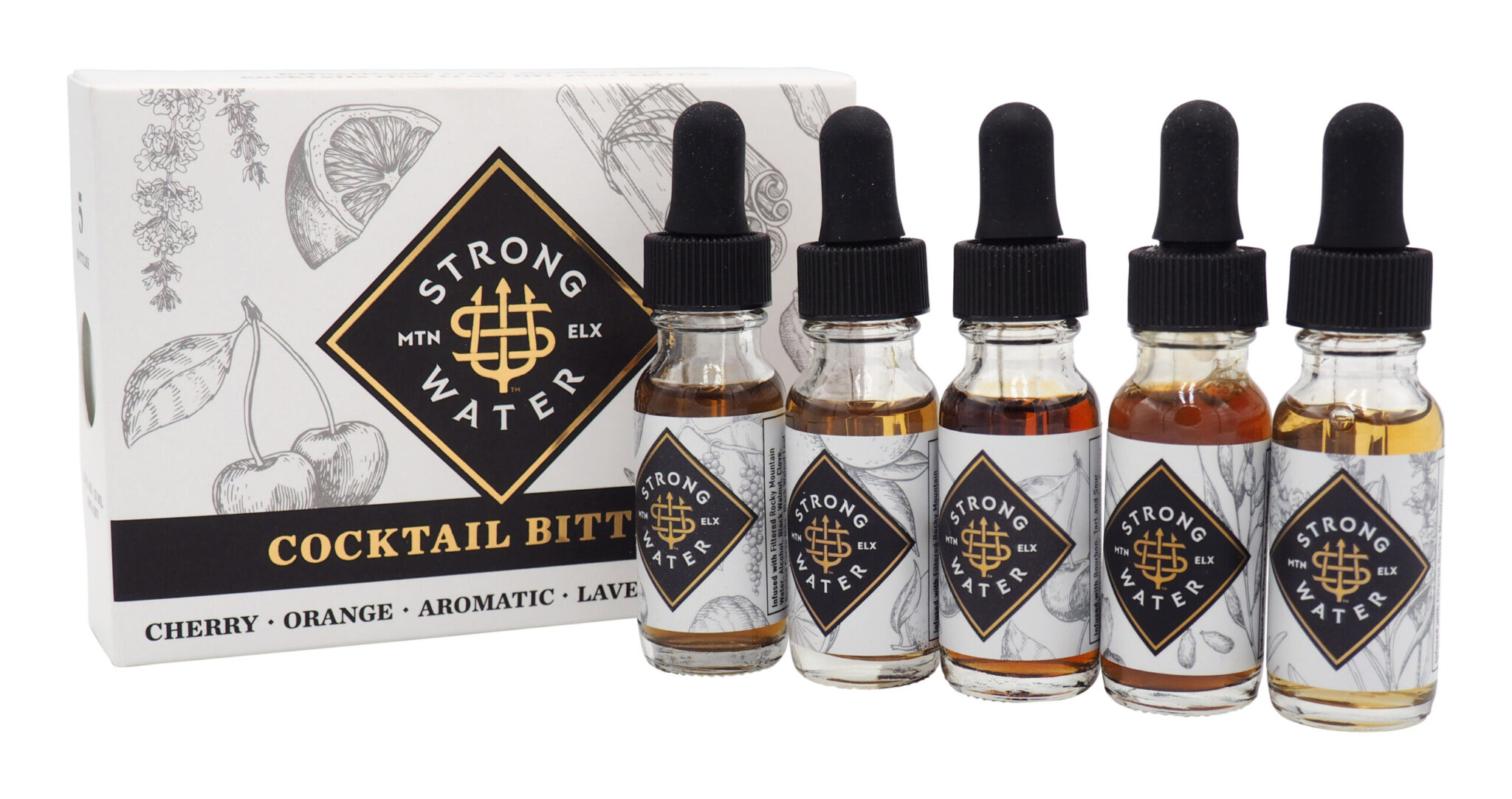 Strongwater Cocktail Bitters Classic Sampler