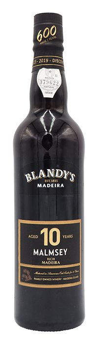 Blandy’s 10yo Malmsey Madeira 500mL