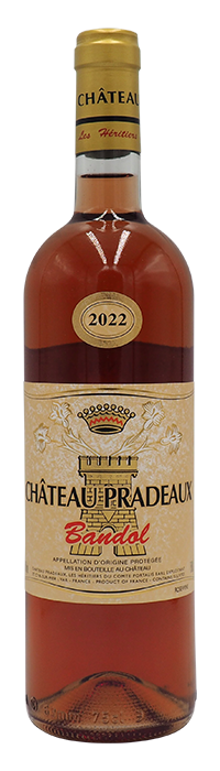 Chateau Pradeaux Bandol Rosé 2022