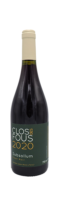 Clos des Fous “Subsollum” Pinot Noir 2020, Aconcagua, Chile
