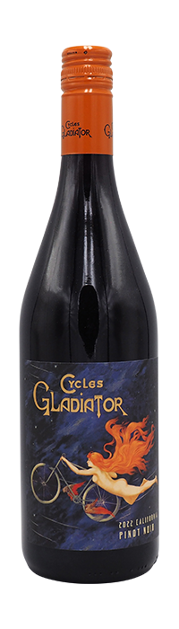 Cycles Gladiator Pinot Noir 2022, California