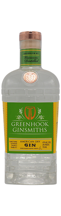 Greenhook Ginsmiths Gin 750mL, New York