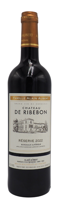 Château de Ribebon Bordeaux Supérieur Reserve 2022