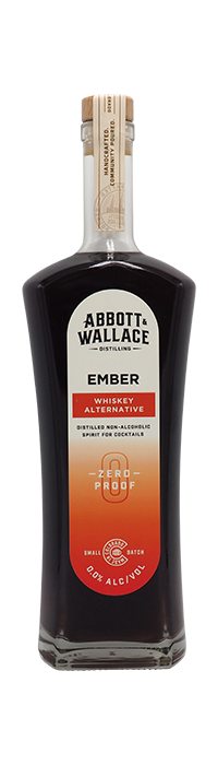 Abbott & Wallace Ember Non-Alcoholic Whiskey 750mL, Colorado