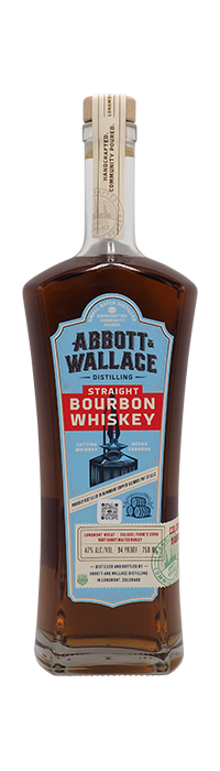 Abbott & Wallace Colorado Bourbon 750mL, Colorado