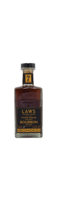 A. D. Law’s Whiskey House Bonded 7 Year Four Grain Straight Bourbon 750mL, Colorado