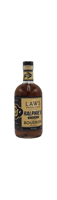 A. D. Law’s Whiskey House Ralphie’s Reserve Straight Bourbon 750mL, Colorado