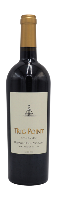 Trig Point “Diamond Dust Vineyard” Merlot 2021, Alexander Valley, California