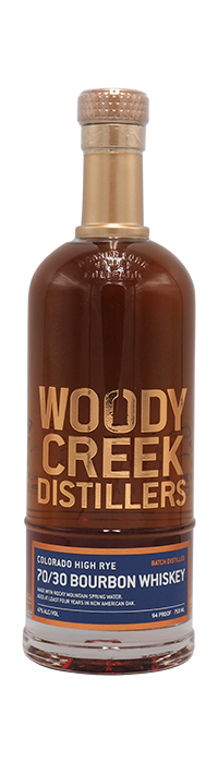 Woody Creek High Rye Bourbon Whiskey 750mL, Colorado