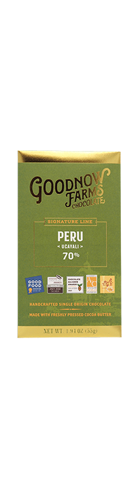 GoodNow Farms 70% Dark Peru Chocolate 55g