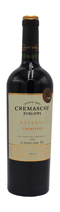 Cremaschi Carménère 2022, Loncomilla, Chile