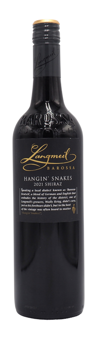 Langmeil Vineyards Hangin’ Snakes Shiraz 2021, Barossa, Australia