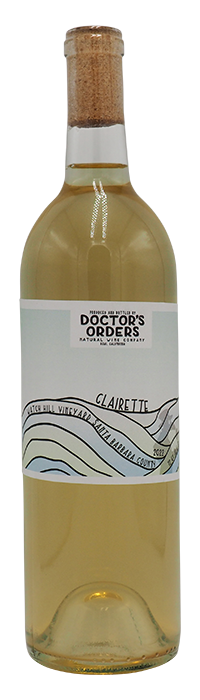 Doctor’s Orders Clairette, 2022, Watch Hill Vineyard, Santa Barbara County, California